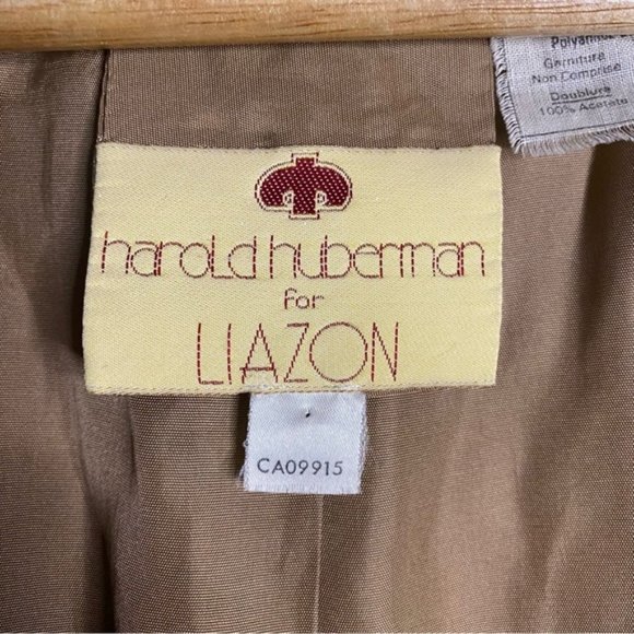 Harold Huberman Women's Vintage Wool & Cashmere Blend Overcoat - Picture 5 of 10